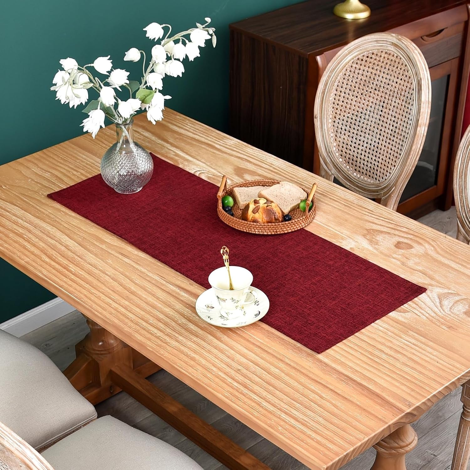 reversible-double-layer-table-runner-faux-linen-fabric-13x36inch