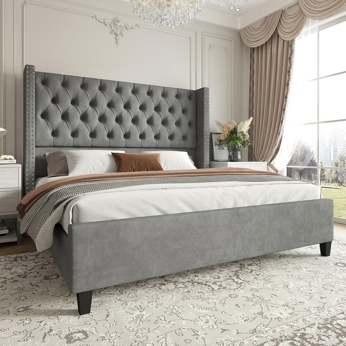 queen-size-bed-frame-velvet-upholstered-platform-bed-with-51-6-tall-wingback-headboard-deep-button-tufted-no-box-spring-needed-light-grey