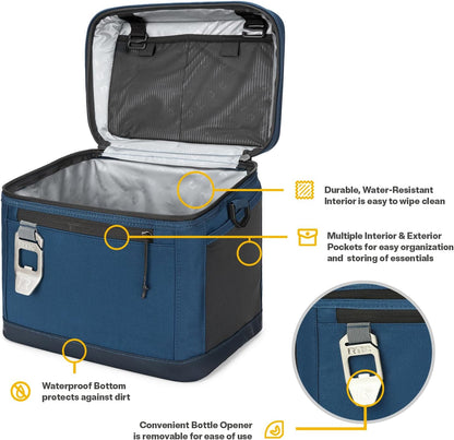 Everyday Cooler, Soft Sided Portable Insulated Cooling for Lunch, Beach, Drink, Beverage, Travel, Camping, Picnic, for Men and Women | Insulated Bag for Ice, Lunch, Beach, Drinks, Travel, Camping, Picnic, Car and Hiking3