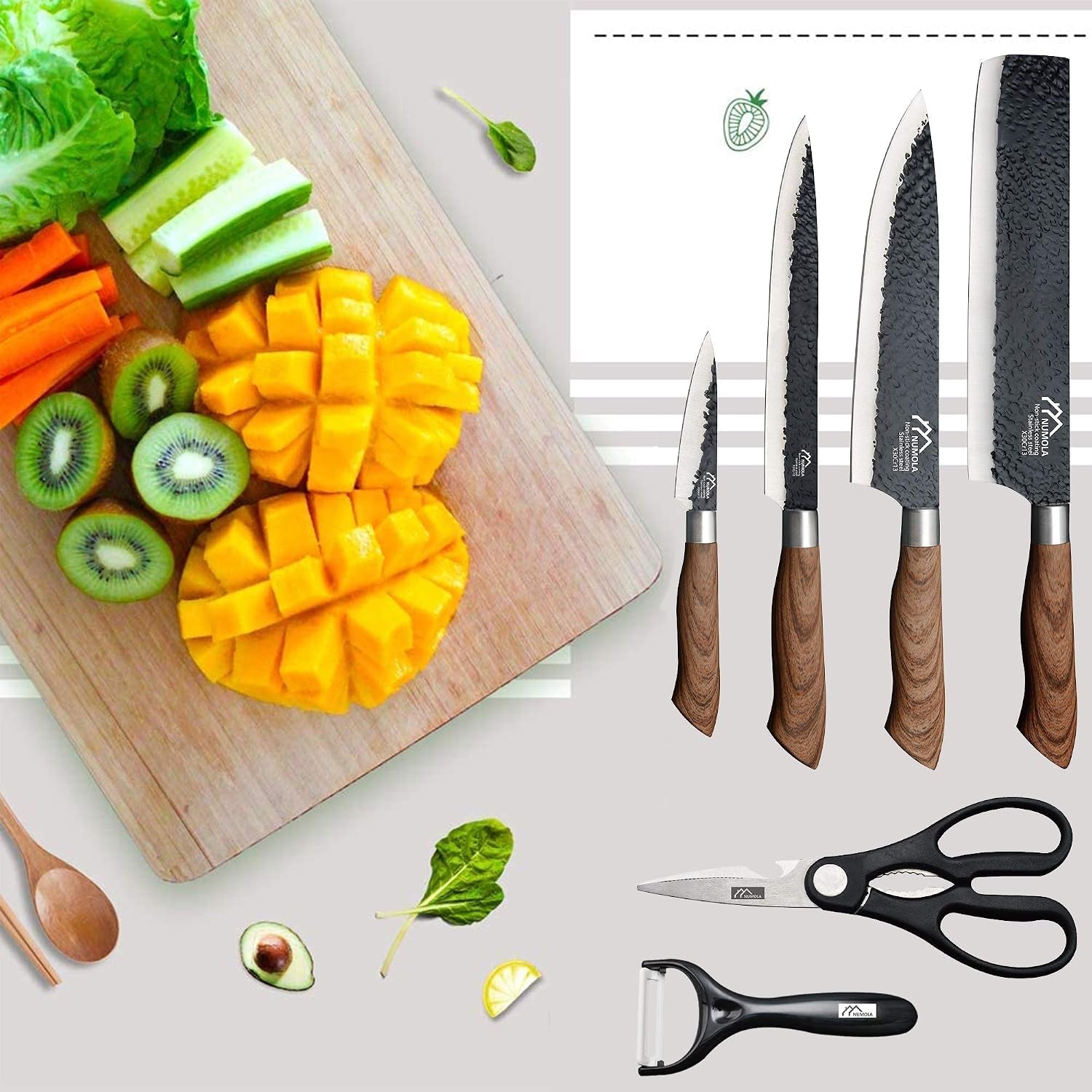 6-pieces-black-professional-chef-knife-set-with-stainless-steel-cutlery