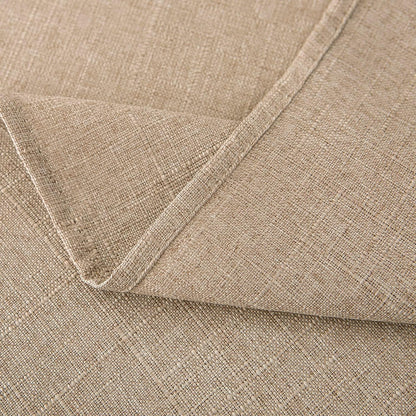 Burlap Linen Tablecloth 6Ft, Tan Table Cloth Rectangular5