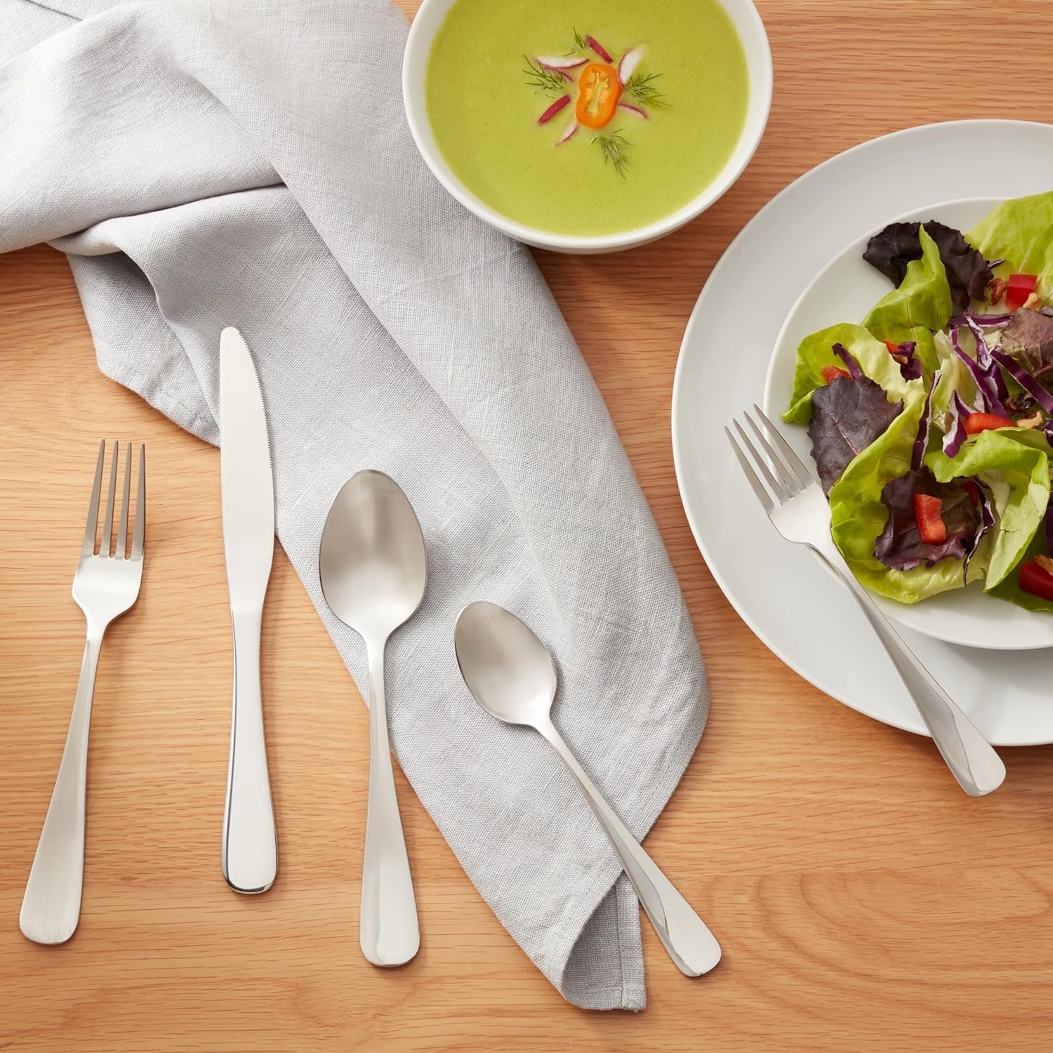 silverware-set-stainless-steel-flatware-dishwasher-safe-service-for-4-20-piece-forks-and-spoons-round-edge-everyday-use