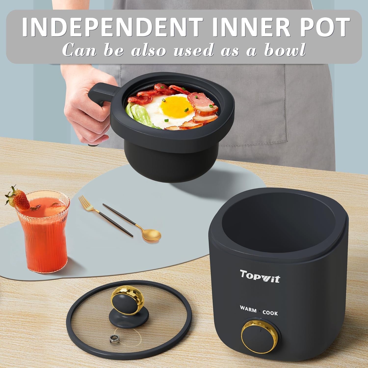 rice-cooker-small-2-cup-uncooked-mini-rice-cooker-removable-pot-1-2l-nonstick-pot-bpa-free-one-touch-operation-auto-keep-warm-ideal-for-dorm-office-travel-compact-portable-grey