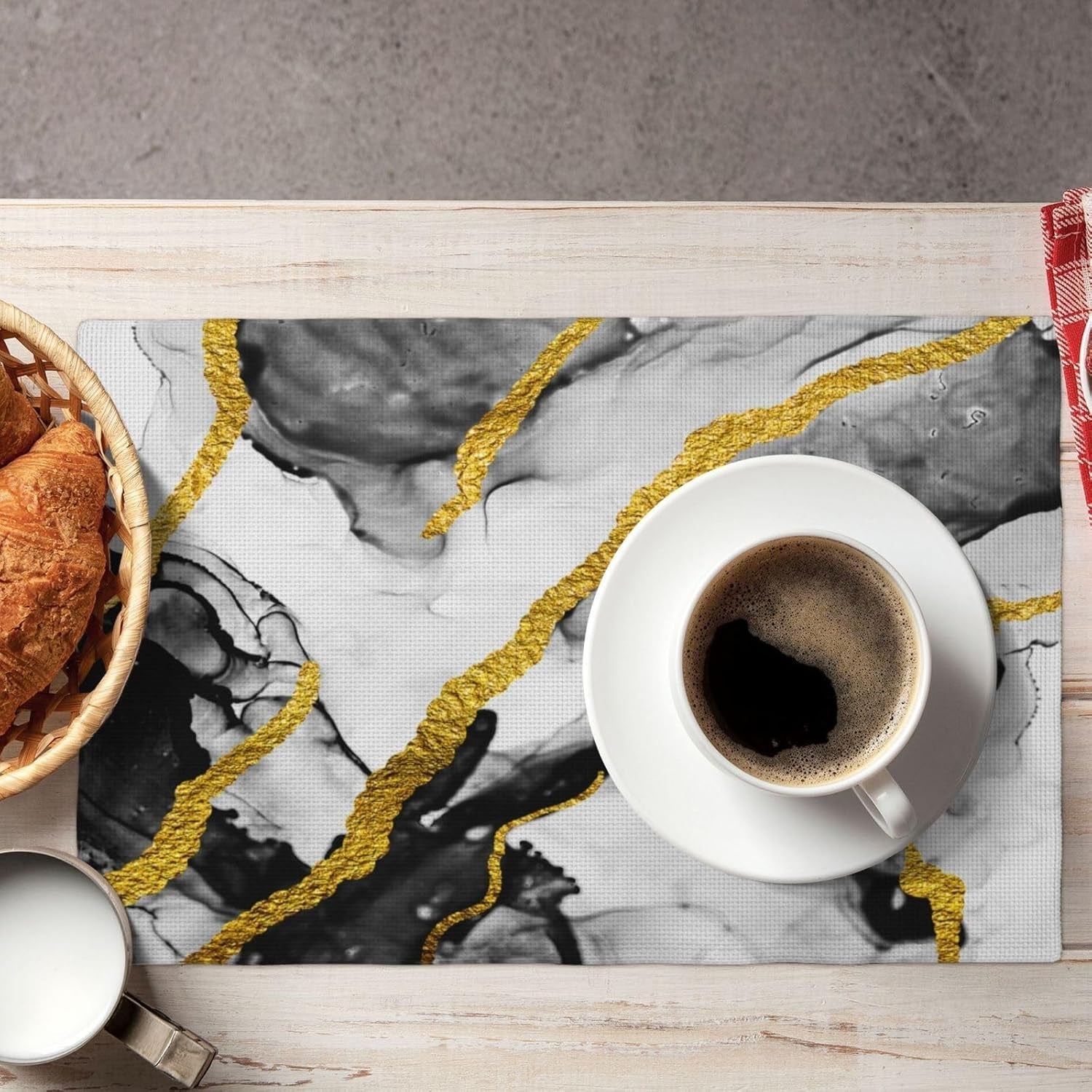 black-white-and-gold-marble-linen-placemats-set-of-4-modern-luxury-washable-non-slip-heat-resistant-durable-kitchen-table-mats-for-dining-table-luxury-home-kitchen-decor-essential-black-grey-gold