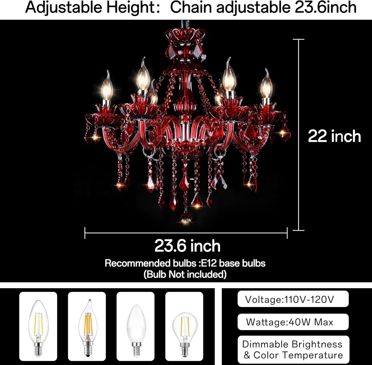 red-6-lights-k9-crystal-candle-chandeliers-lighting-modern-pendant-lights-crystal-modern-chandelier-candle-chandelier-lighting-for-living-room-bedroom-hallway-entry-e12-base-h22-x-w23-6-inch