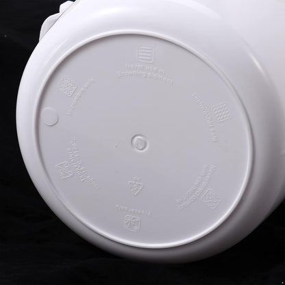 Food Grade Portable Microwave Rice Cooker with Rice Paddle White Medium7