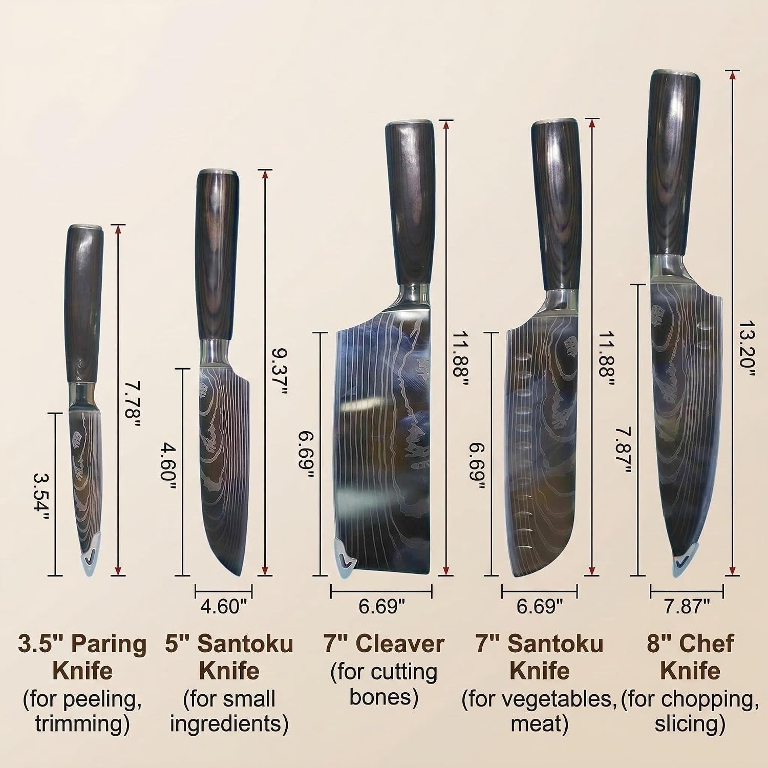 5-piece-japanese-kitchen-knife-set-high-carbon-stainless-steel-damascus-pattern-blades-with-pakkawood-handle-chef-santoku-cleaver-paring