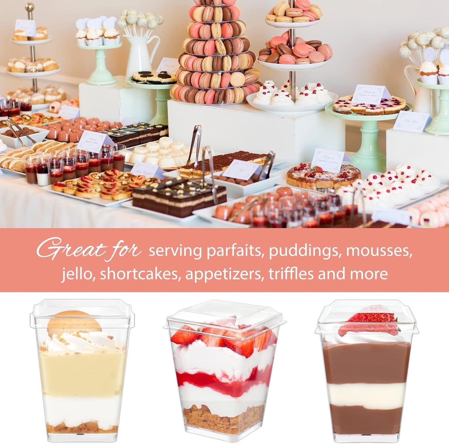5-oz-small-dessert-cups-with-lids-and-spoons-150-pcs-serves-50-mini-plastic-dessert-shooters-cups-banana-pudding-cups-jello-cups-parfait-cups-with-lids-appetizer-cups-for-parties