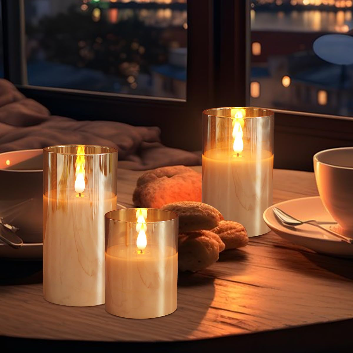 rechargeable-gold-glass-flameless-candles-flashing-led-pillar-real-wax-candle-with-remote-control-and-timer-upgraded-teardrop-wick-led-electronic-candles-1-set-of-3