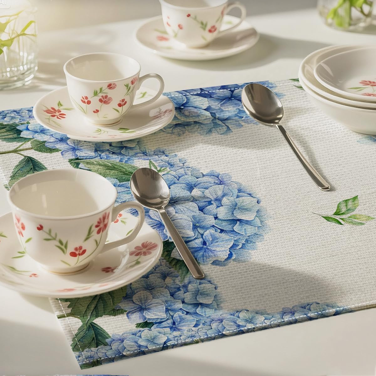 hydrangea-butterfly-table-runner-13x72-inch-blue-hydrangea-gifts-for-women