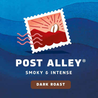 Post Alley Dark Roast Ground Coffee, 20 Oz Bag | 100% Arabica Ground Coffee; Post Alley Dark Roast Blend; Single 20 Oz Bag5