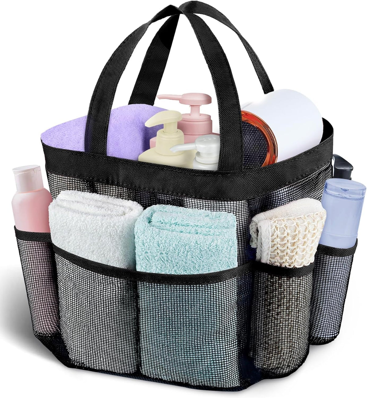 mesh-shower-caddy-portable-9-pockets-shower-bag-for-dorm-room-camping