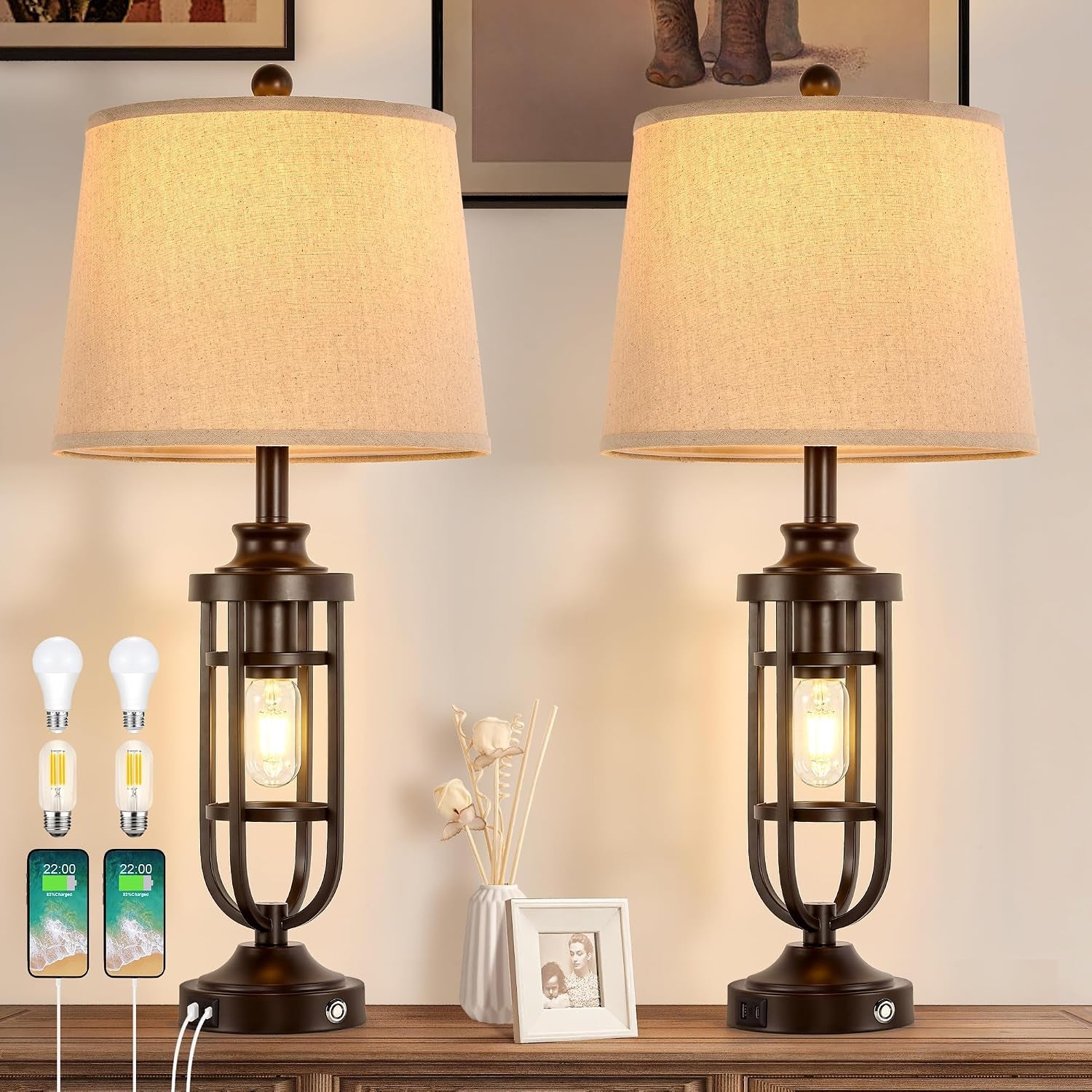 28-8-farmhouse-table-lamps-for-living-room-set-of-2-touch-lamps-for-night-stands-with-usb-ports-bedside-table-lamps-for-bedroom-end-tables-bulbs-included