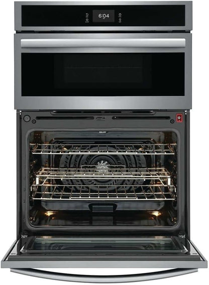 Gallery 30 in Electric Built-In Wall Oven & Microwave Combination W/Total Convection, Smudgeproof Black Stainless Steel6