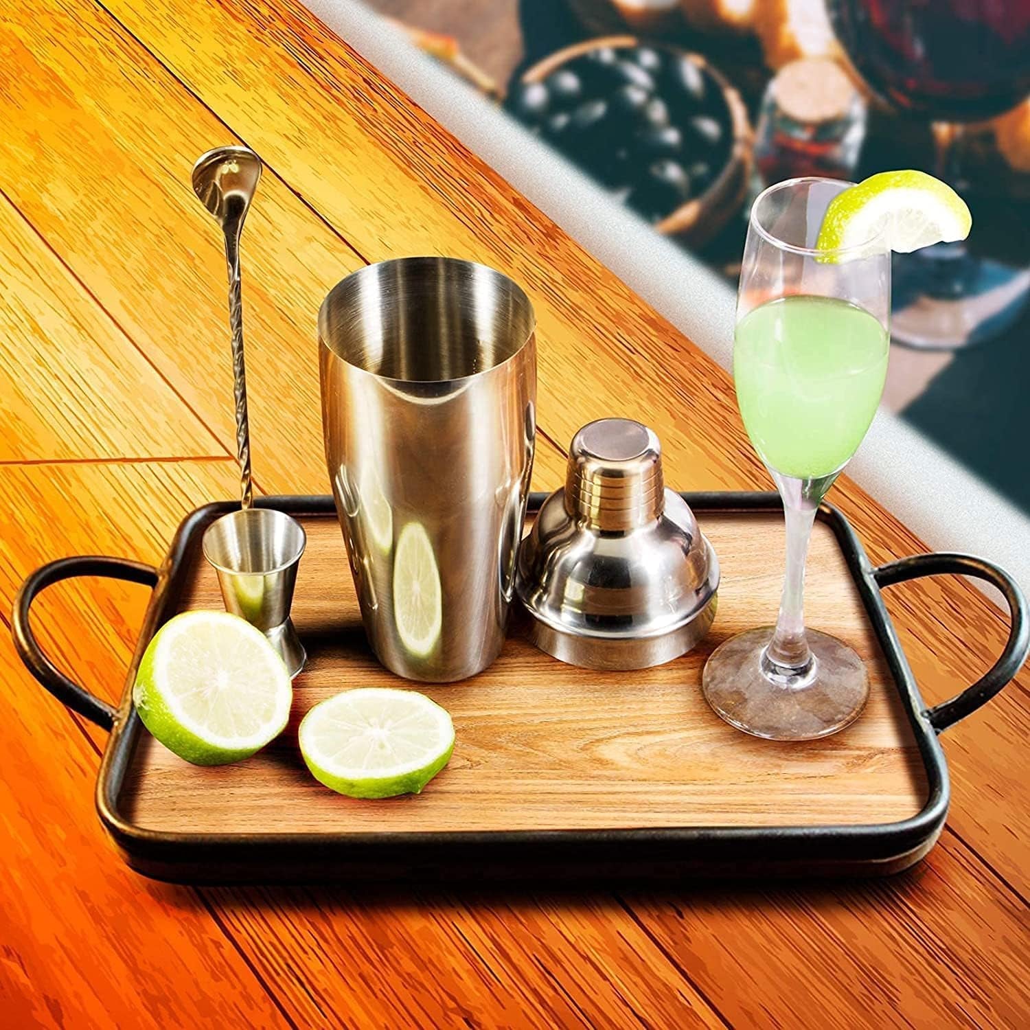 24oz-cocktail-shaker-bar-set-professional-margarita-mixer-drink-shaker-professional-stainless-steel-bar-tools-built-in-bartender-strainer-for-martini-kit