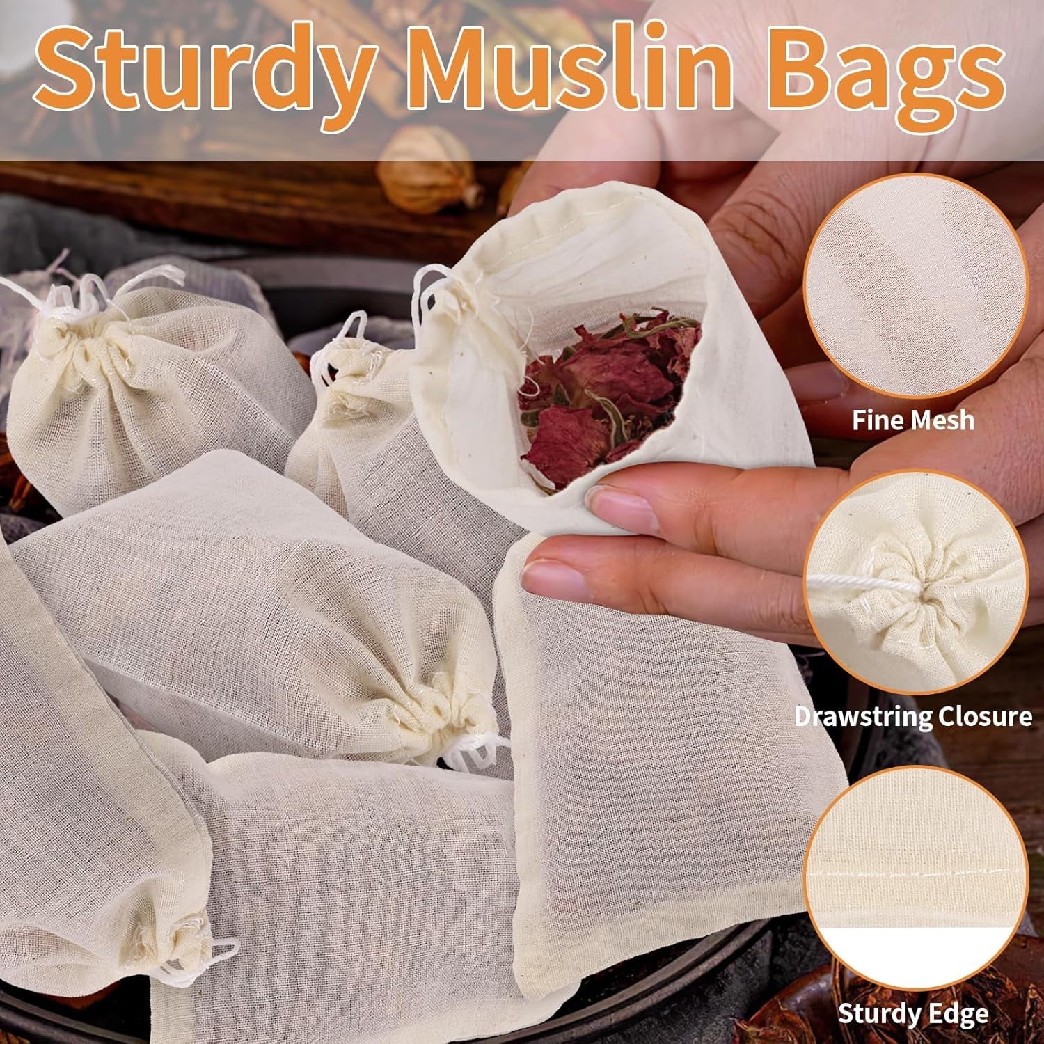 60-pcs-spice-bags-for-cooking-muslin-reusable-tea-bag-drawstring-sachet-3x4-inch-unbleached-natural-cotton-bag-for-soup-loose-leaf-tea-herb-empty-cheese-cloth-bag-for-straining