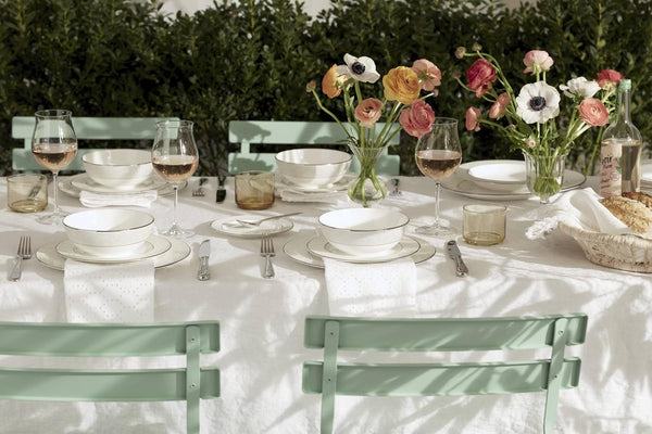 Opal Innocence Bone China 5-Piece Dinnerware Set for 111