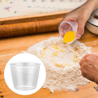 2PCS Rice Measuring Cup for Rice Cooker 160 Ml Plastic Transparent Rices Cooker Cup Small Laundry Measuring Rices Cups Replacement for Measuringe Dry Liquid Ingredient Measuringe Cups6