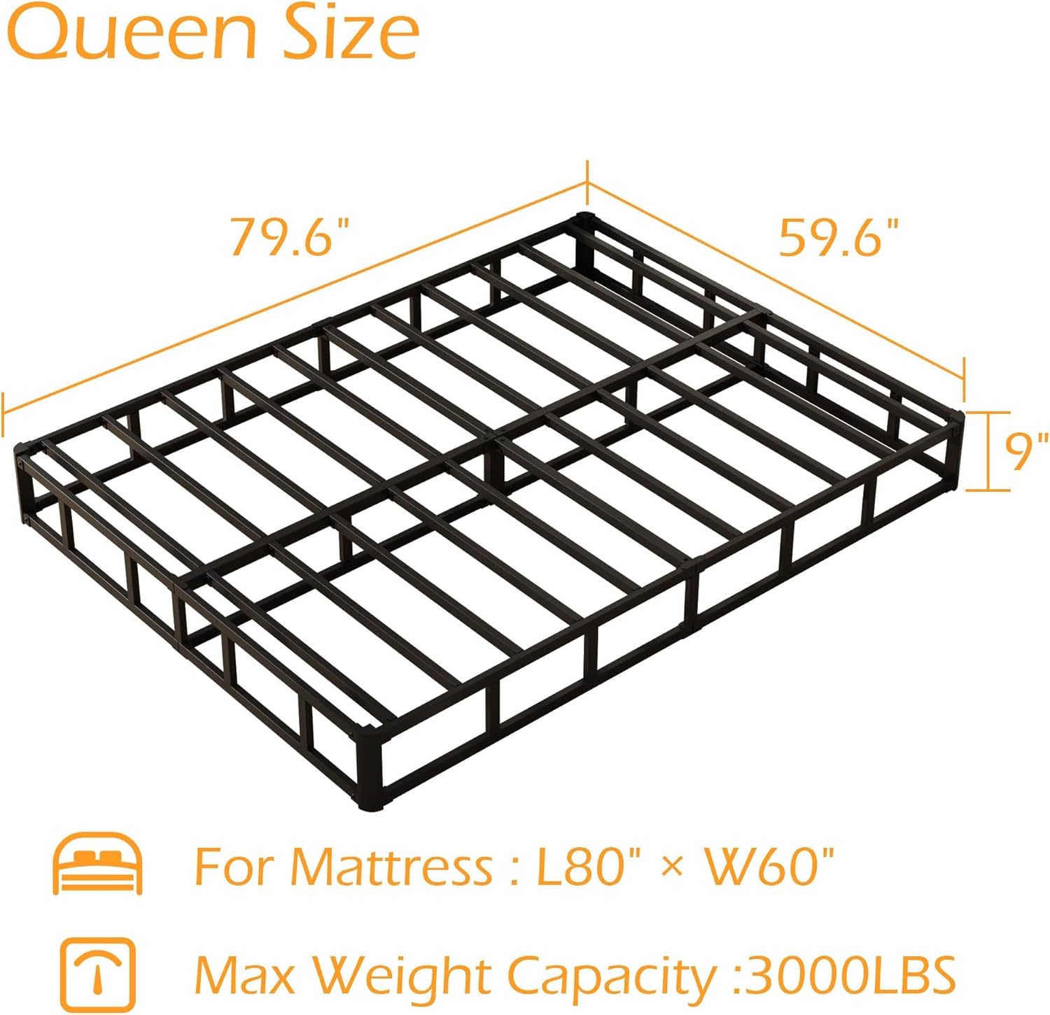 9-inch-box-spring-for-queen-bed-bed-base-with-fabric-cover-heavy-duty-metal-high-bearing-capacity-mattress-foundation-easy-assembly-noise-free