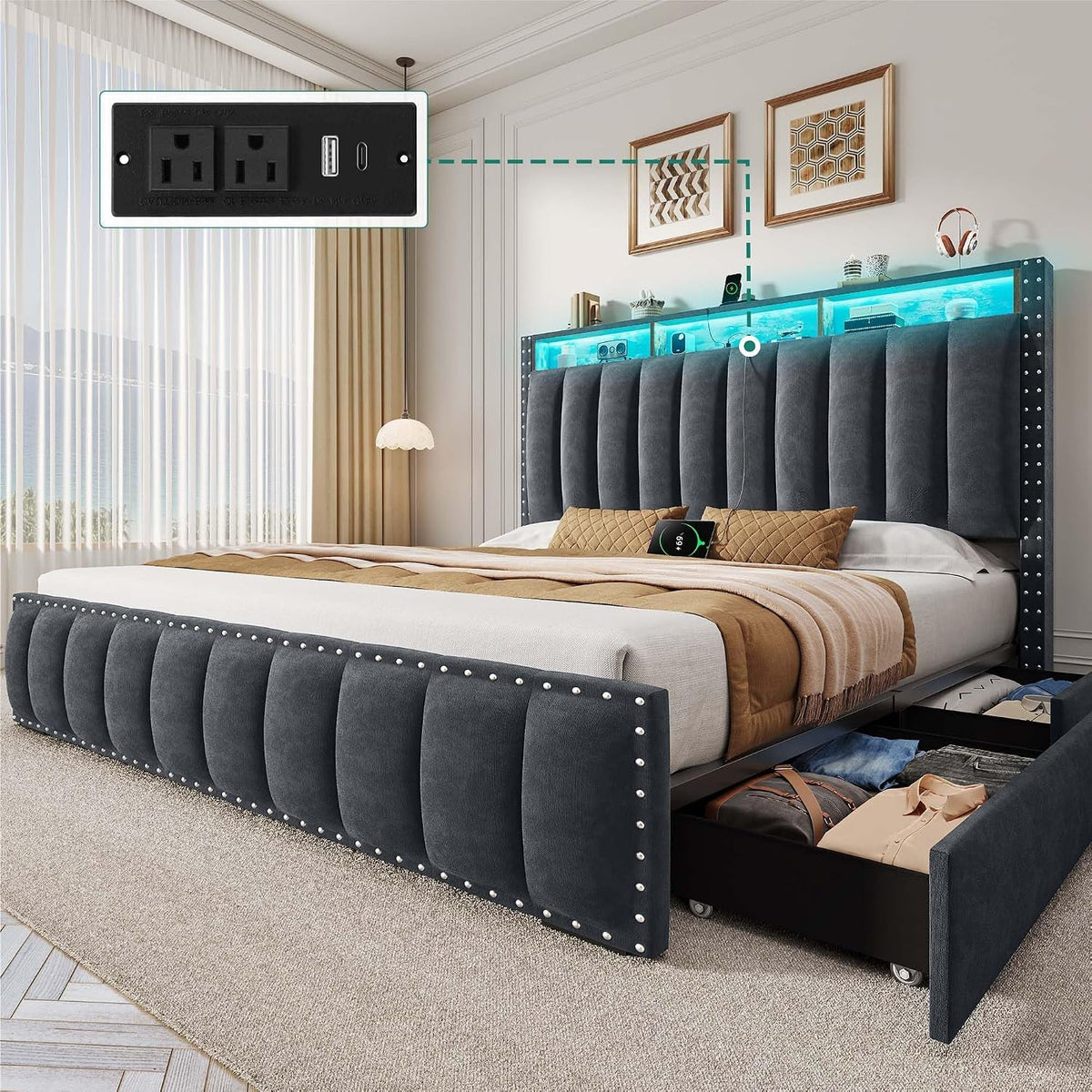 queen-size-bed-frame-with-4-storage-drawers-and-rgb-led-lights