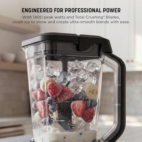 Ninja Professional plus Blender, Auto-Iq, 1400W, 72Oz Pitcher, BN701 | 1400 Peak-Watt Motor, 3 Auto-Iq Presets for Smoothies, Frozen Drinks & Ice Cream. Total Crushing Blades. Dishwasher Safe.5