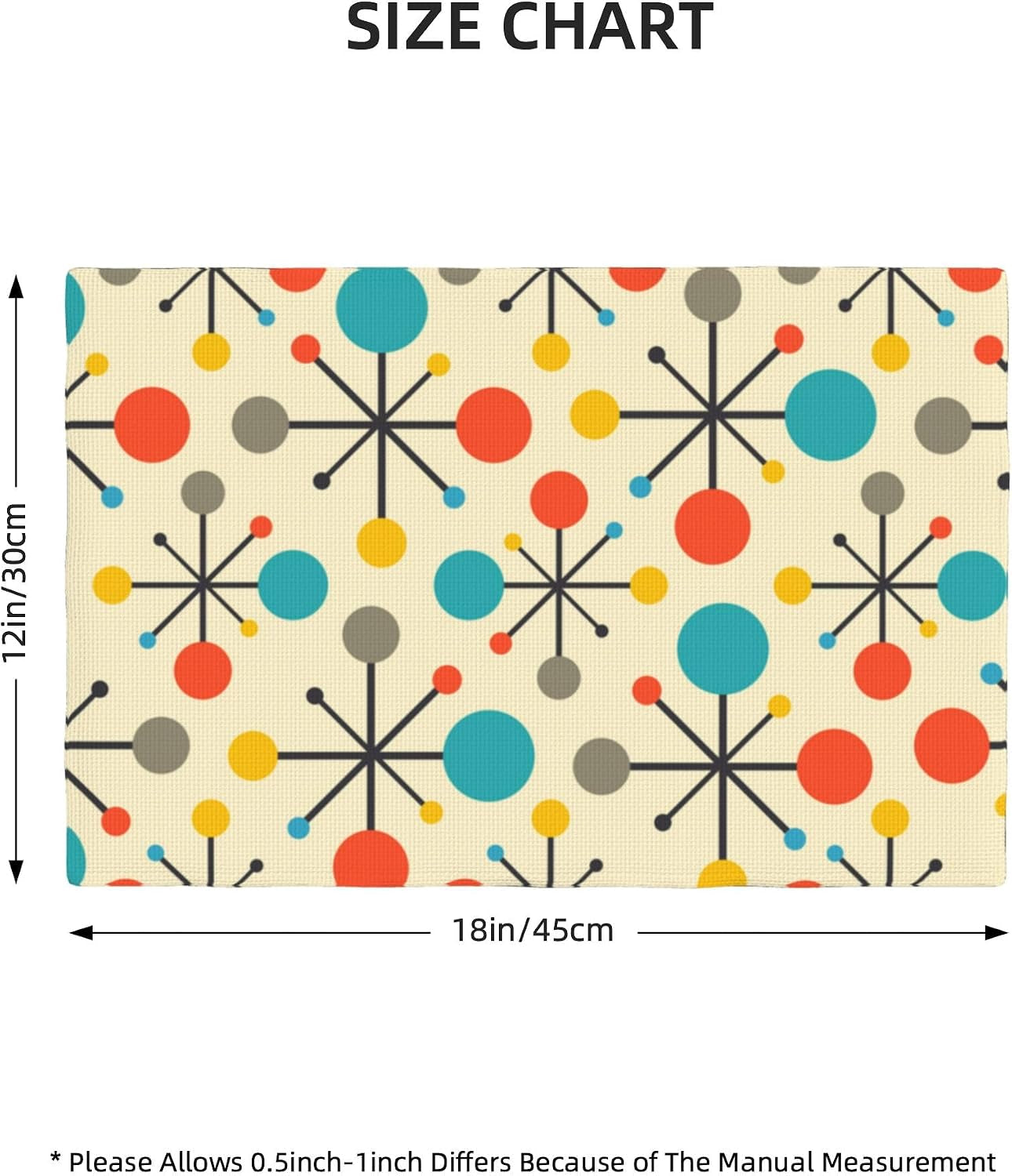 mid-century-fifties-modern-atomic-retro-placemats-set-of-6-yellow-kitchen-table-mats-for-dining-farmhouse-holiday-home-decor-linen-washable-place-mats-12x18inch