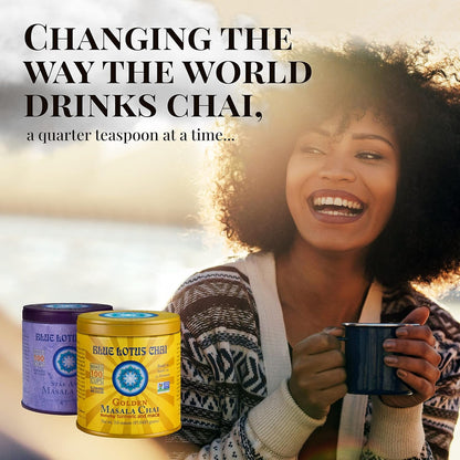 '- Traditional Masala Chai - Makes 100 Cups - 3 Ounce Masala Spiced Chai Powder with Organic Spices - Instant Indian Tea No Steeping - No Gluten6