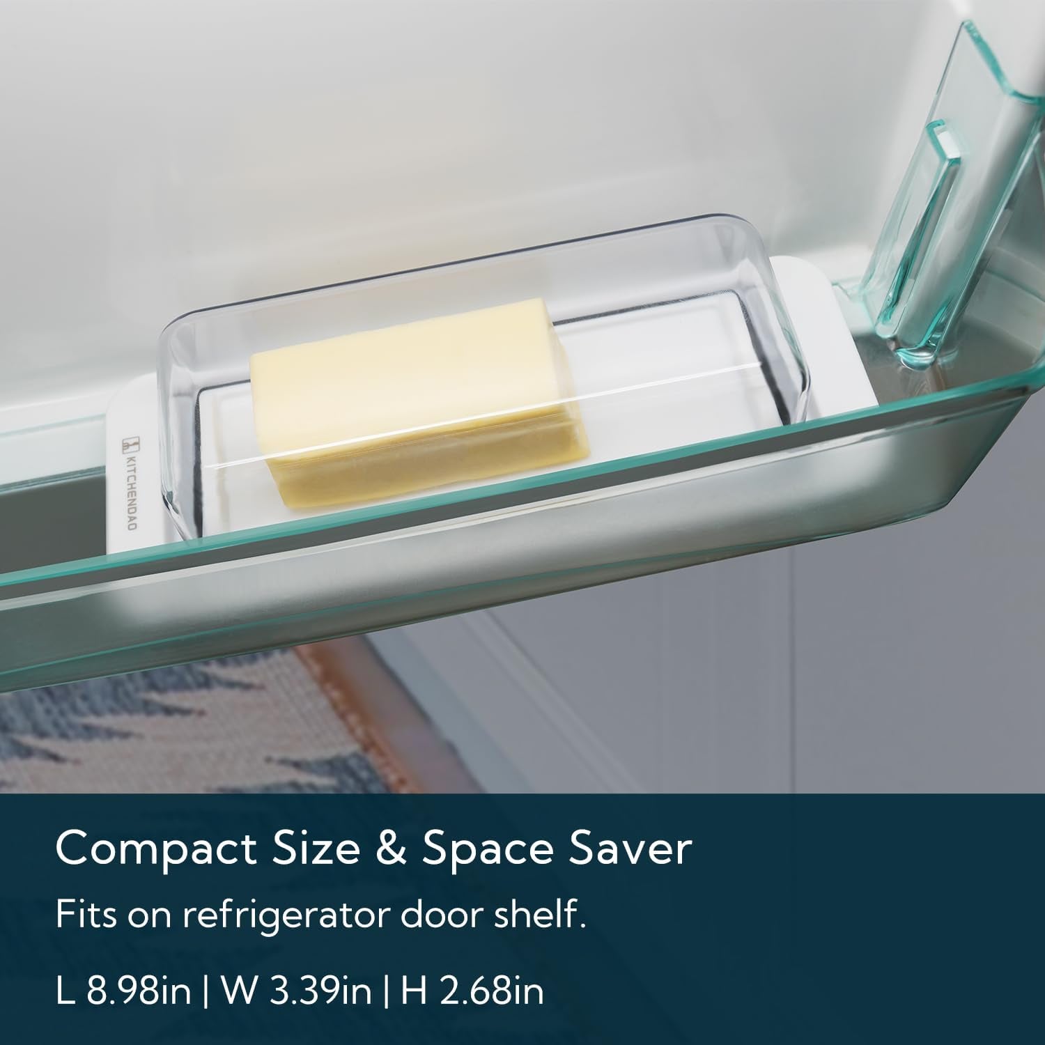 airtight-butter-dish-with-lid-for-countertop-and-refrigerator-door-shelf-butter-keeper-plastic-butter-holder-tray-container-for-west-east-coast-butter-white
