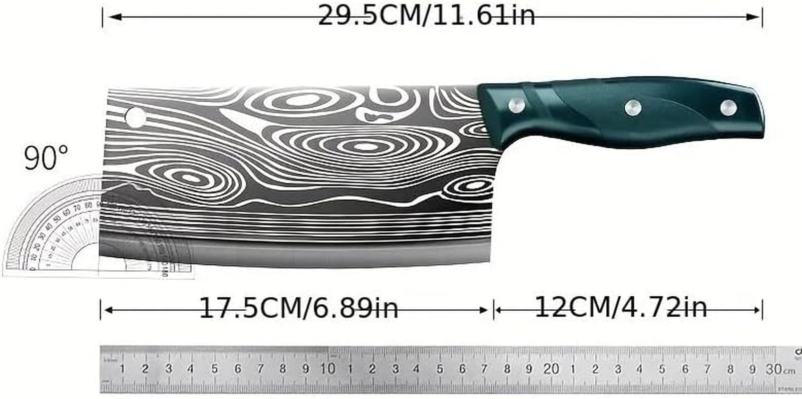 meat-cleaver-7-inch-kitchen-knife-forged-vegetable-cutter-stainless-steel-sharp-slicing-knife
