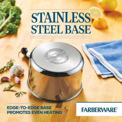 Classic Series Stainless Steel Sauce Pan with Lid, 2-Quart, Sauce Pans for the Kitchen, Silver7