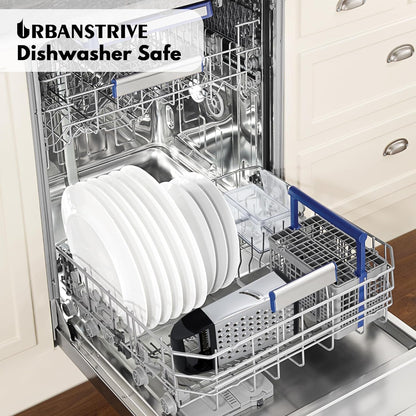Cheese Grater with Container Box Grater Stainless Steel Kitchen Black6