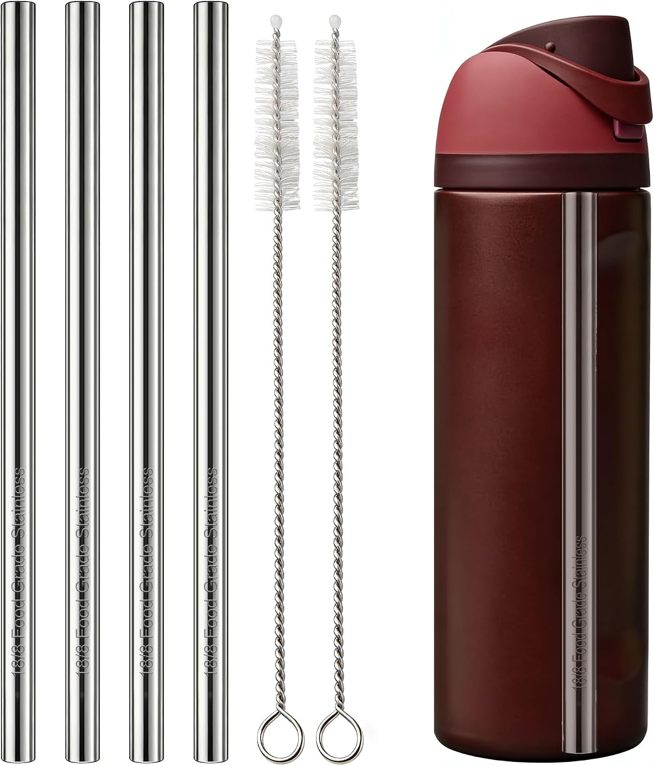 metal-straw-replacement-for-owala-freesip-24-oz-32-oz-thickened-stainless-steel-18-8-food-grade-material-only-for-owala-free-sip-24-32-oz-4-metal-straws-and-2-cleaning-brush