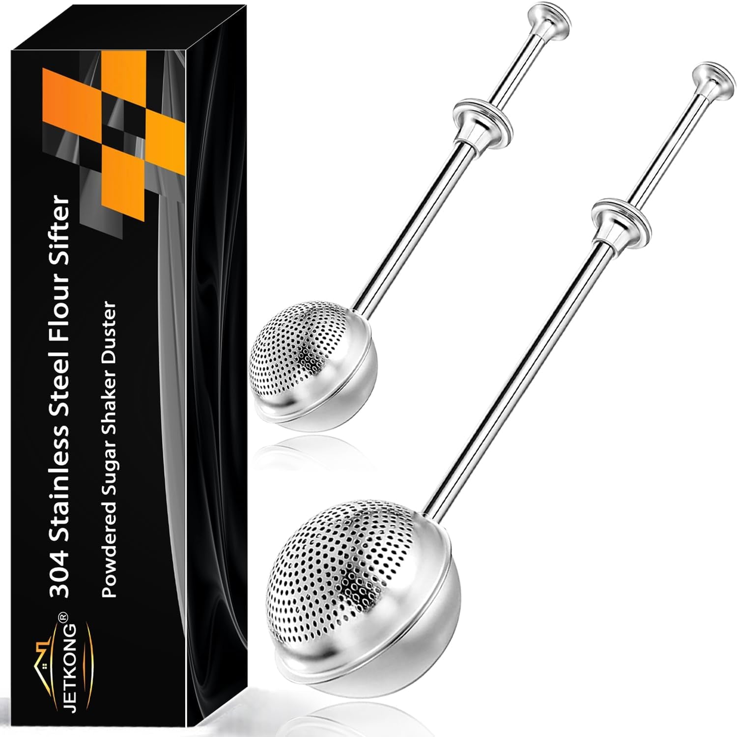 2-pcs-flour-sifter-stainless-steel-flour-duster-for-bread-baking-bakers-dusting-wand-for-powdered-sugar-and-spices-small-large-silver