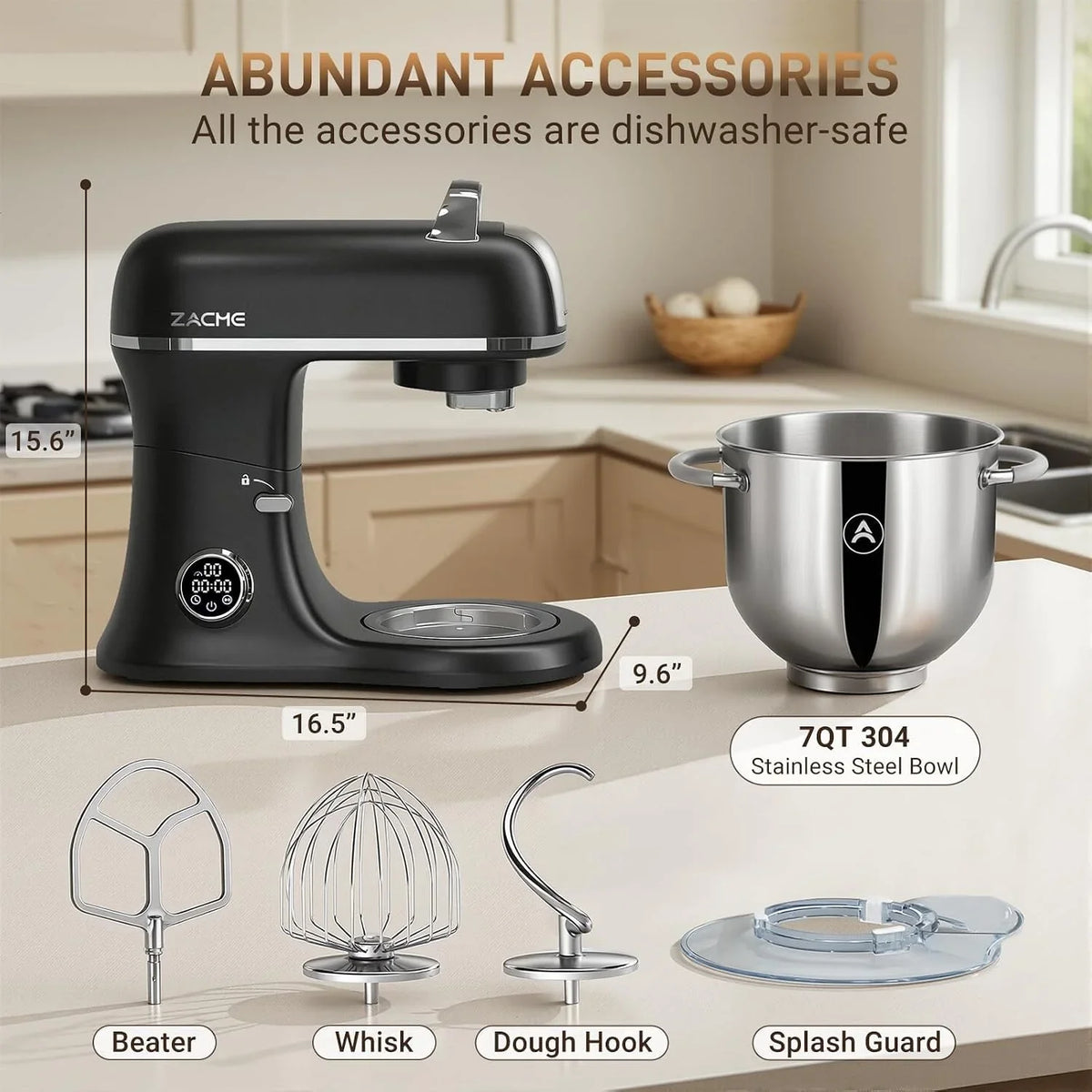 7-quart-stand-mixer-aluminum-die-casting-650w-12-speed-tilt-head-kitchen-electric-stand-mixer-household-food-mixer-with-stainless-steel-bowl-dough-hook-whisk-and-beater-black