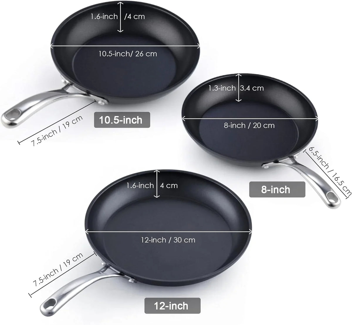 classic-8-inch-hard-anodized-nonstick-frying-pan-ceramic-non-stick-skillet-easy-clean-egg-omelette-pan-even-heating-for-gas-electric-stoves-oven-safe-black