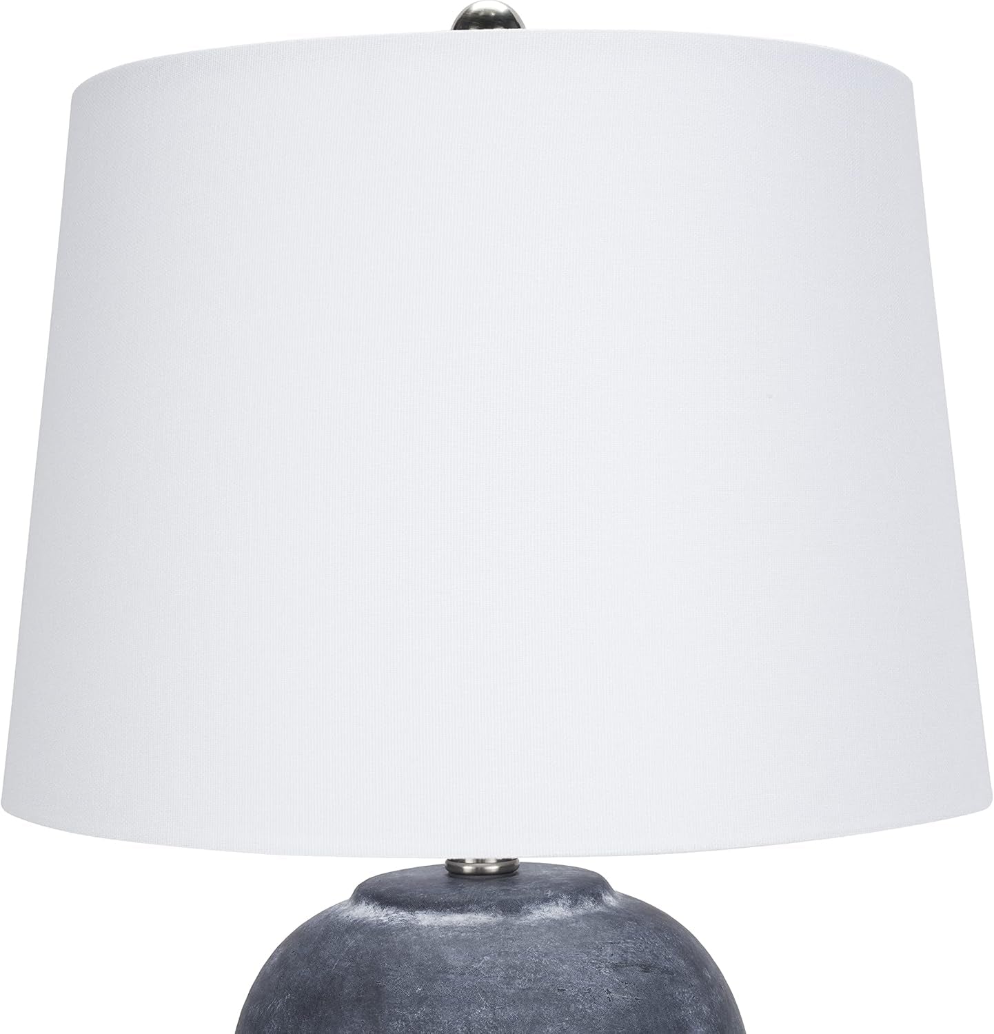 home-23-black-vintage-distressed-ceramic-pot-table-lamp-for-bedroom-living-room-end-table-with-white-tapered-drum-shade