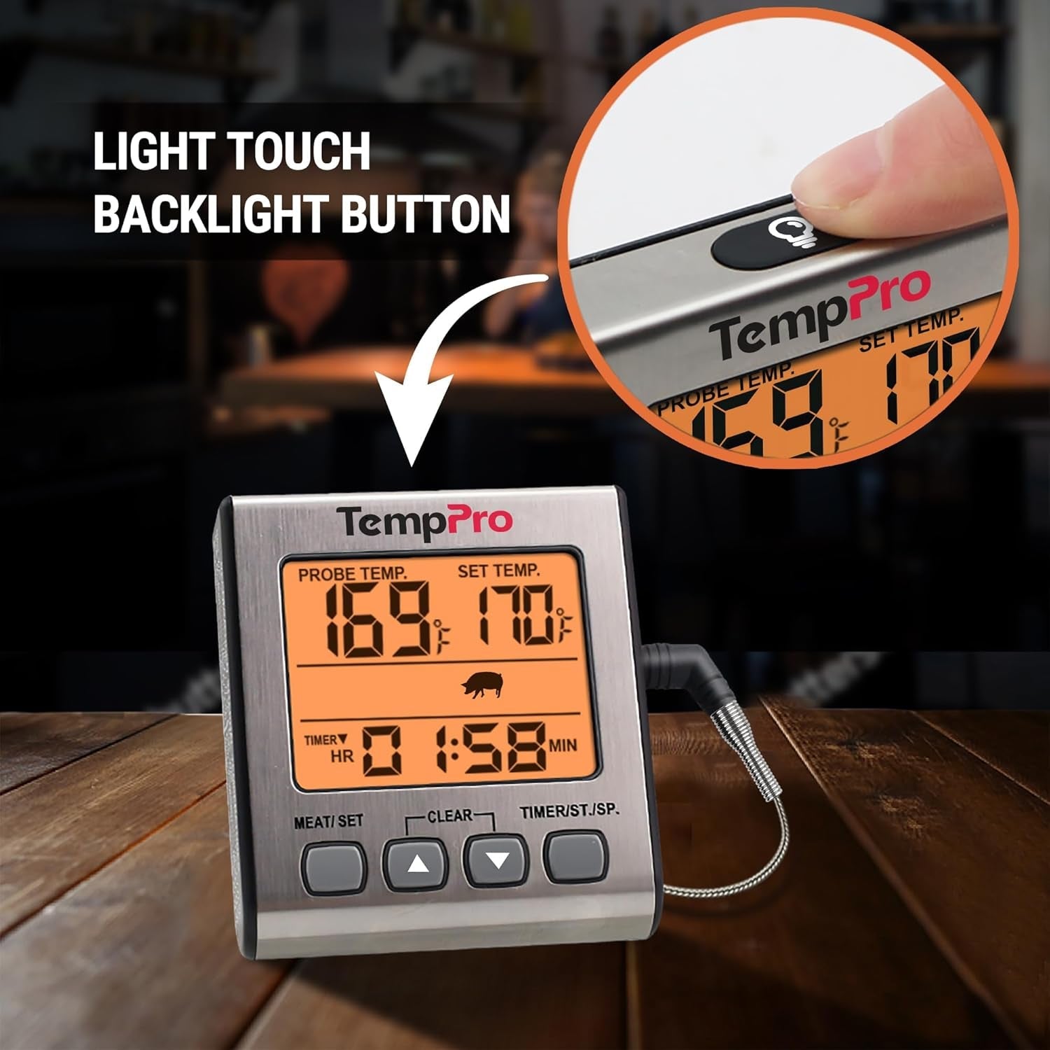 temptrack-digital-meat-thermometer-for-cooking-and-grilling-bbq-food-thermometer-with-backlight-and-kitchen-timer-grill-temperature-probe-thermometer-for-smoker-oven-baking-oil