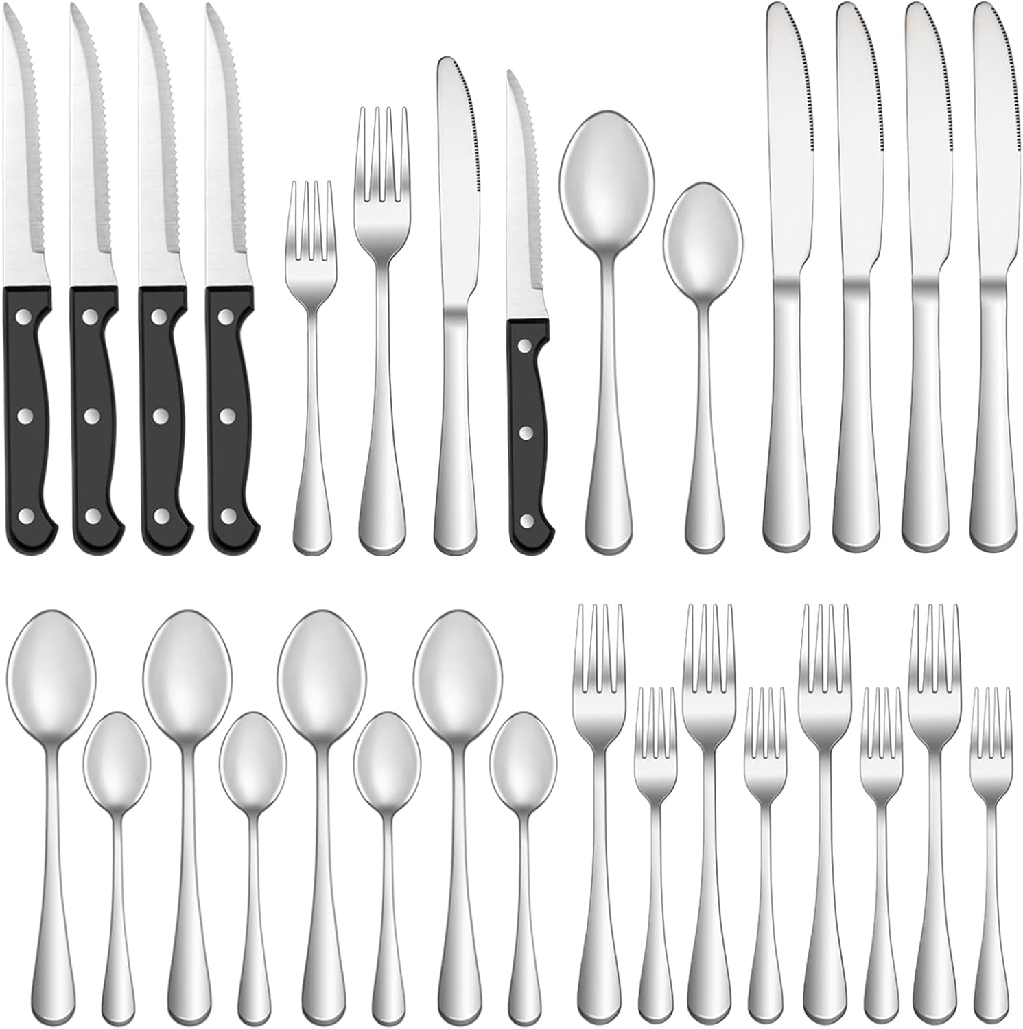 24-pcs-silverware-set-with-steak-knives-for-4-stainless-steel-flatware-set-mirror-polished-cutlery-utensil-sets-home-kitchen-eating-tableware-dishwasher-safe