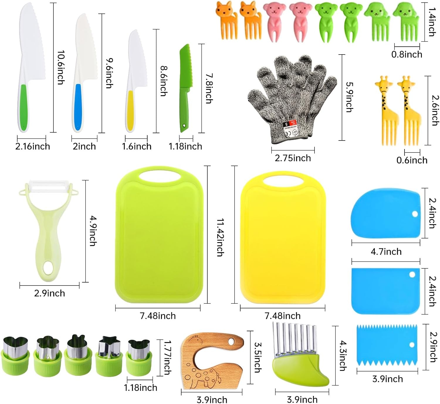 kidz-safe-knife-set-for-toddlerz-real-cooking-toddlerz-knives-sets-kitchen-tools-with-gloves-cutting-board-fruit-vegetable-crinkle-cutters