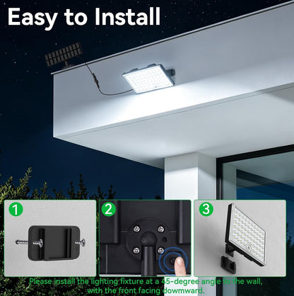 Solar Lights Outdoor, 3 Modes Solar Security Lights Motion Sensor 1 Pack7