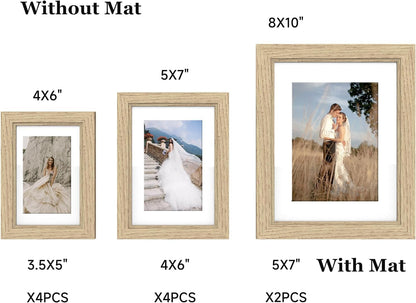 Picture Frames Collage Wall Decor, Gallery Wall Frame Set of 103