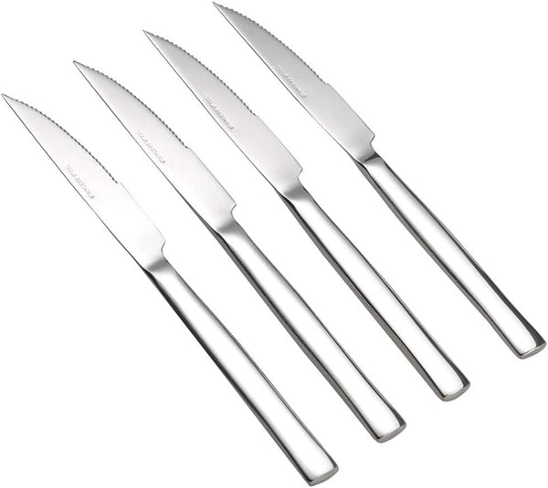 Idotry 6-Piece Stainless Steel Steak Knives, Kitchen Dinner Knives1