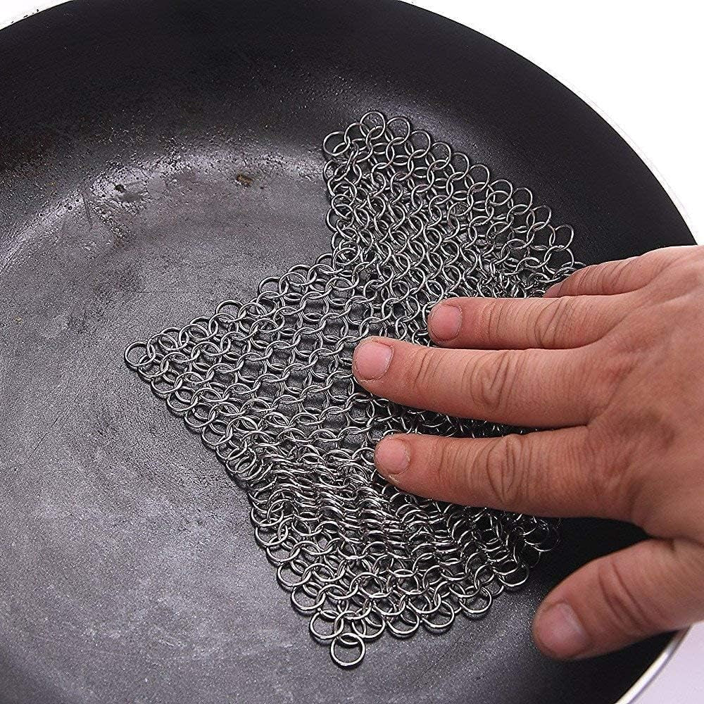 8x6-cast-iron-scrubber-stainless-steel-chainmail-cleaner-for-pre-seasoned-pans-griddles-bbq-grill-and-pot-cookware-cleaning