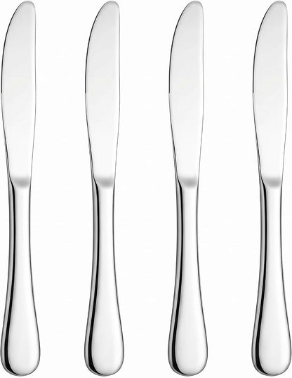 Dinner Knives Set of 16,9.1-Inch | Stainless Steel Table Knives,Dishwasher Safe1