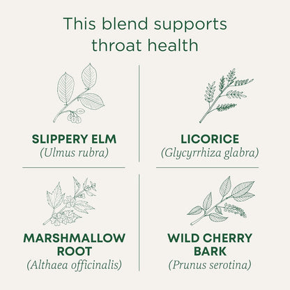 Organic Throat Coat Seasonal Tea, 16 Tea Bags (Pack of 1) | Supports Throat Health, Kosher, Non-Gmo, Caffeine-Free, Compostable3
