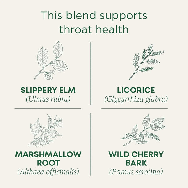 Organic Throat Coat Seasonal Tea, 16 Tea Bags (Pack of 1) | Supports Throat Health, Kosher, Non-Gmo, Caffeine-Free, Compostable3