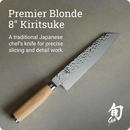 Shun Premier Blonde 8" Kiritsuke Knife2