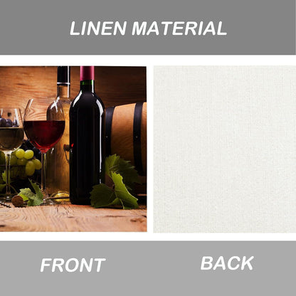 Wine Placemats Set of 4 Bottle Grapes Rustic Brown Table Mats7