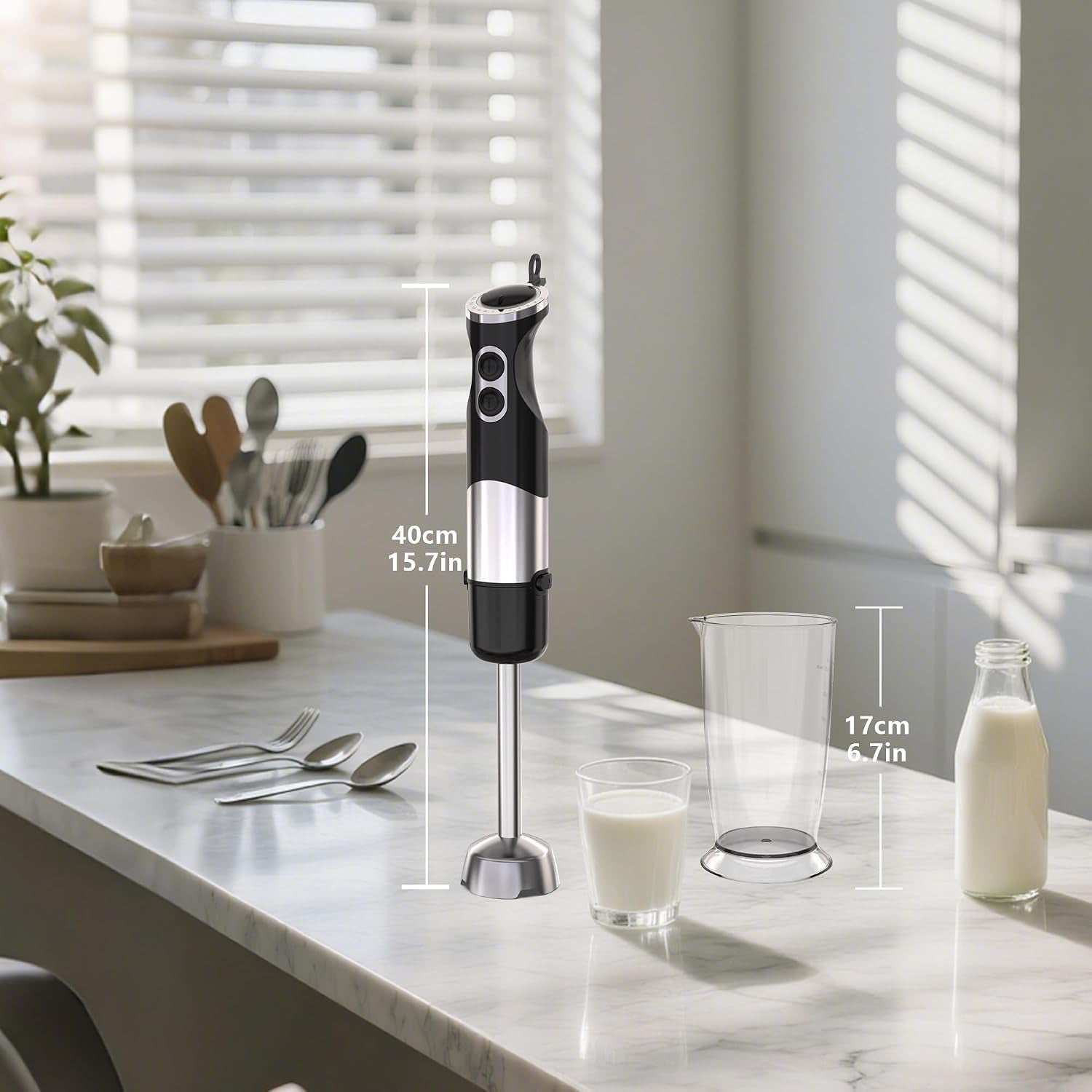 immersion-blender-handheld-12-speed-turbo-mode-hand-mixer-electric-for-kitchen-2-in-1-stick-portable-blender-with-beaker-for-baby-food-smoothie-puree-soup