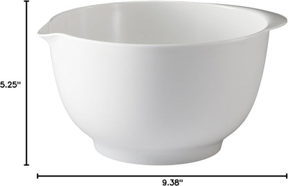 Melamine Mixing Bowl Set: 2, 3 and 4 Liters, White (3234WH)9